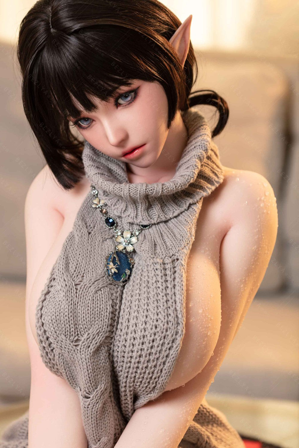 Calla sexdukke (Bezlya Doll 155cm f-cup 2.0 TPE+silikon)