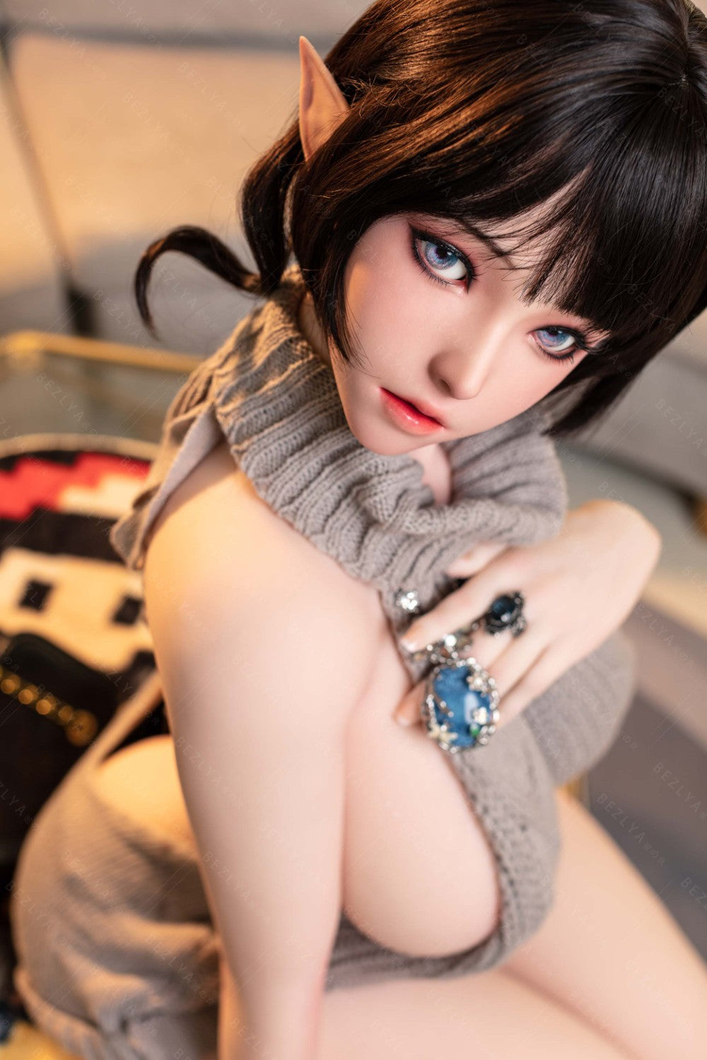 Calla sexdukke (Bezlya Doll 155 cm F-cup 2.0 TPE+silikon)