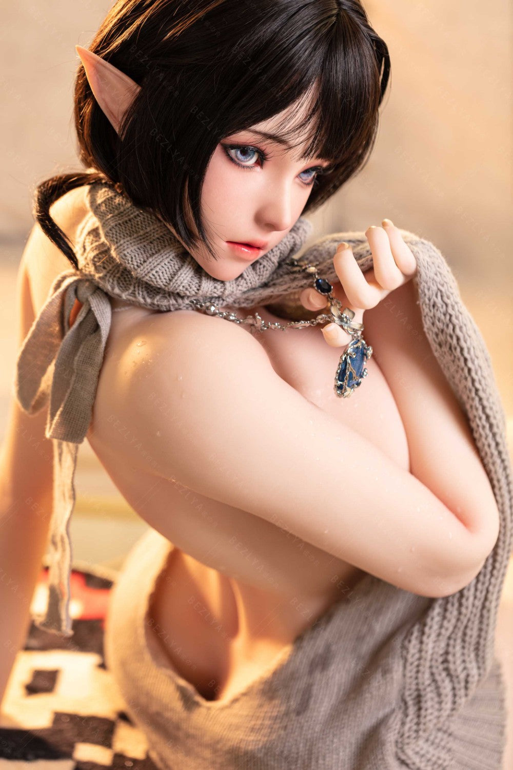 Calla sexdukke (Bezlya Doll 155 cm F-cup 2.0 TPE+silikon)