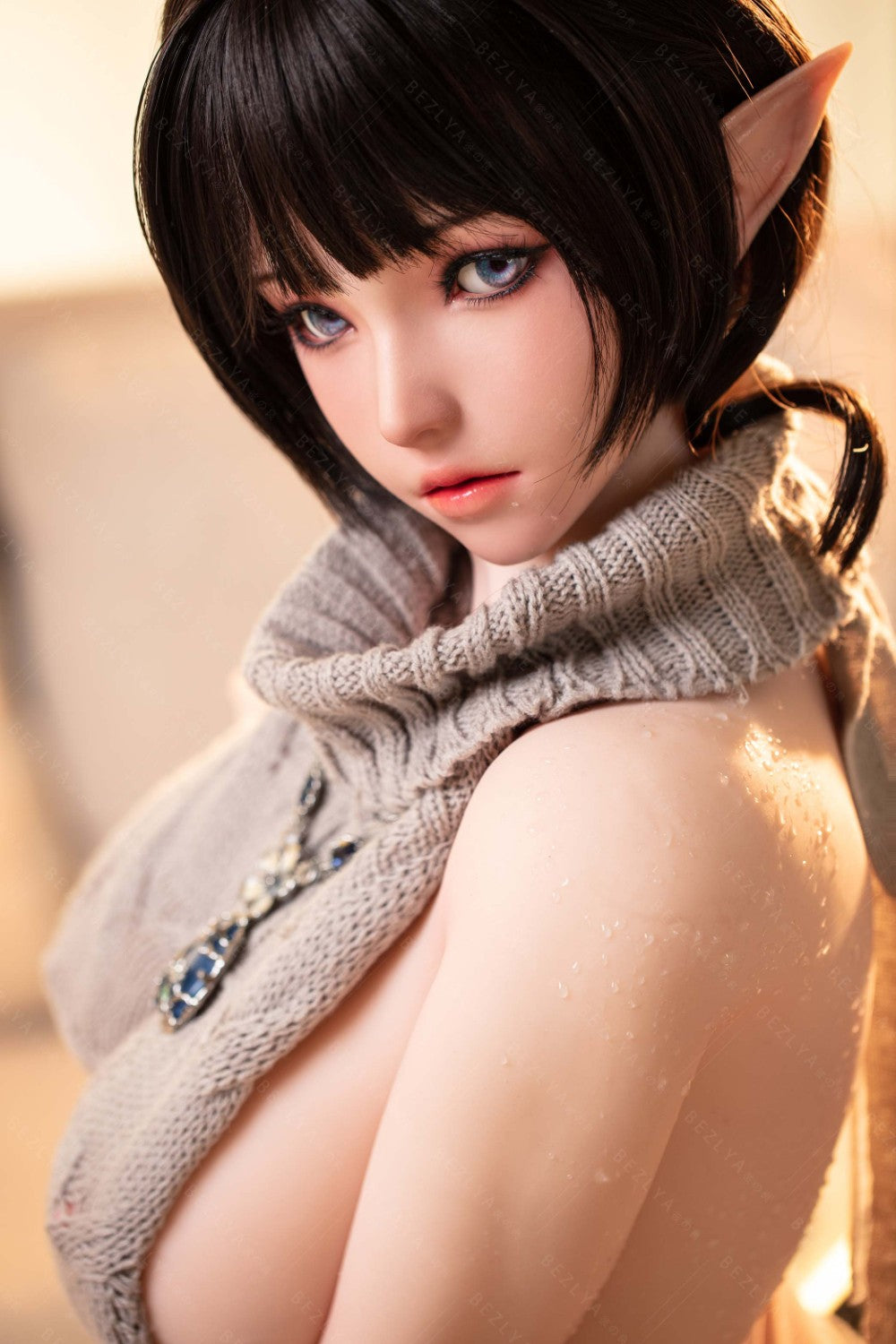 Calla sexdukke (Bezlya Doll 155 cm F-cup 2.0 TPE+silikon)