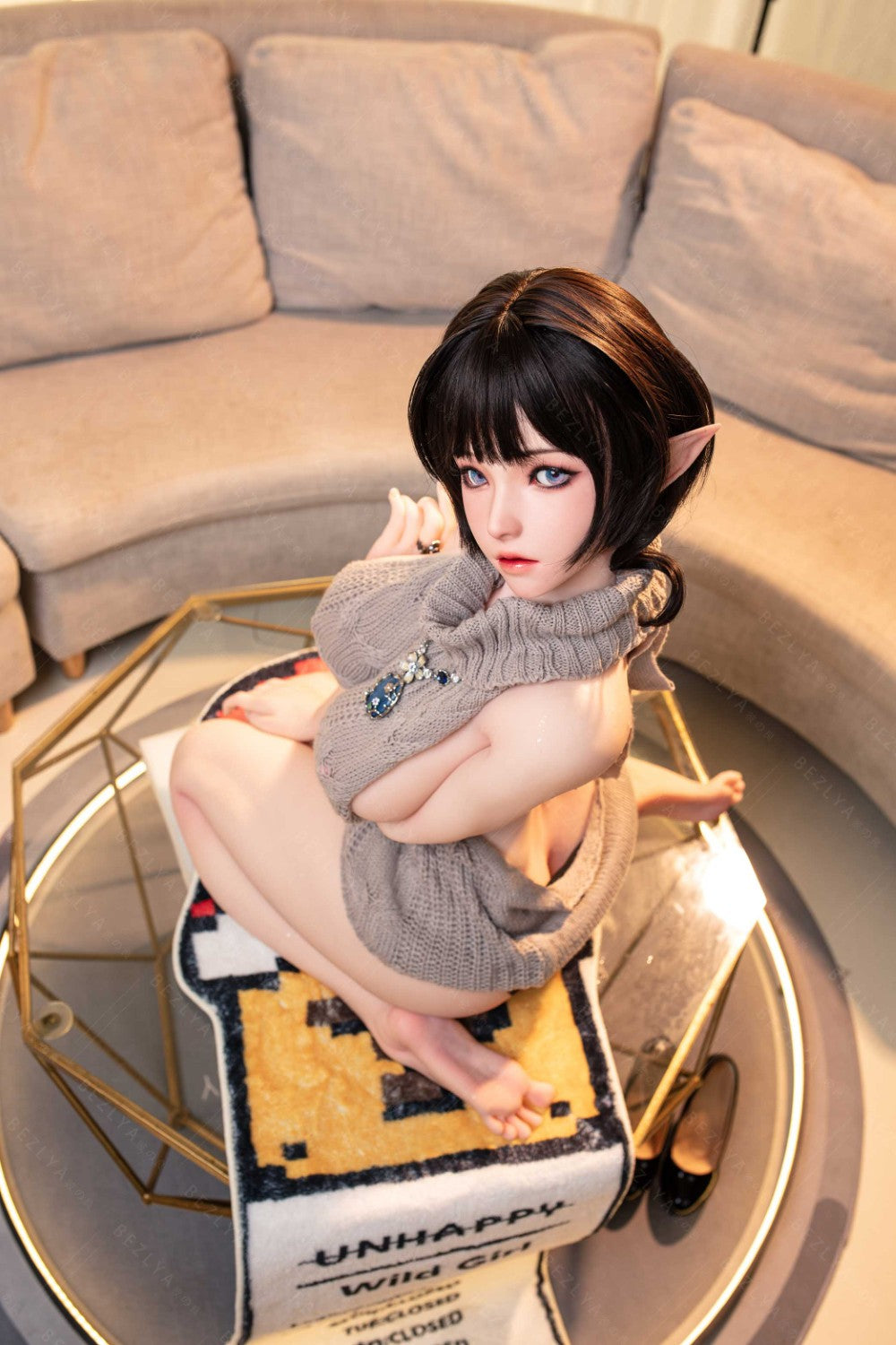 Calla sexdukke (Bezlya Doll 155 cm F-cup 2.0 TPE+silikon)