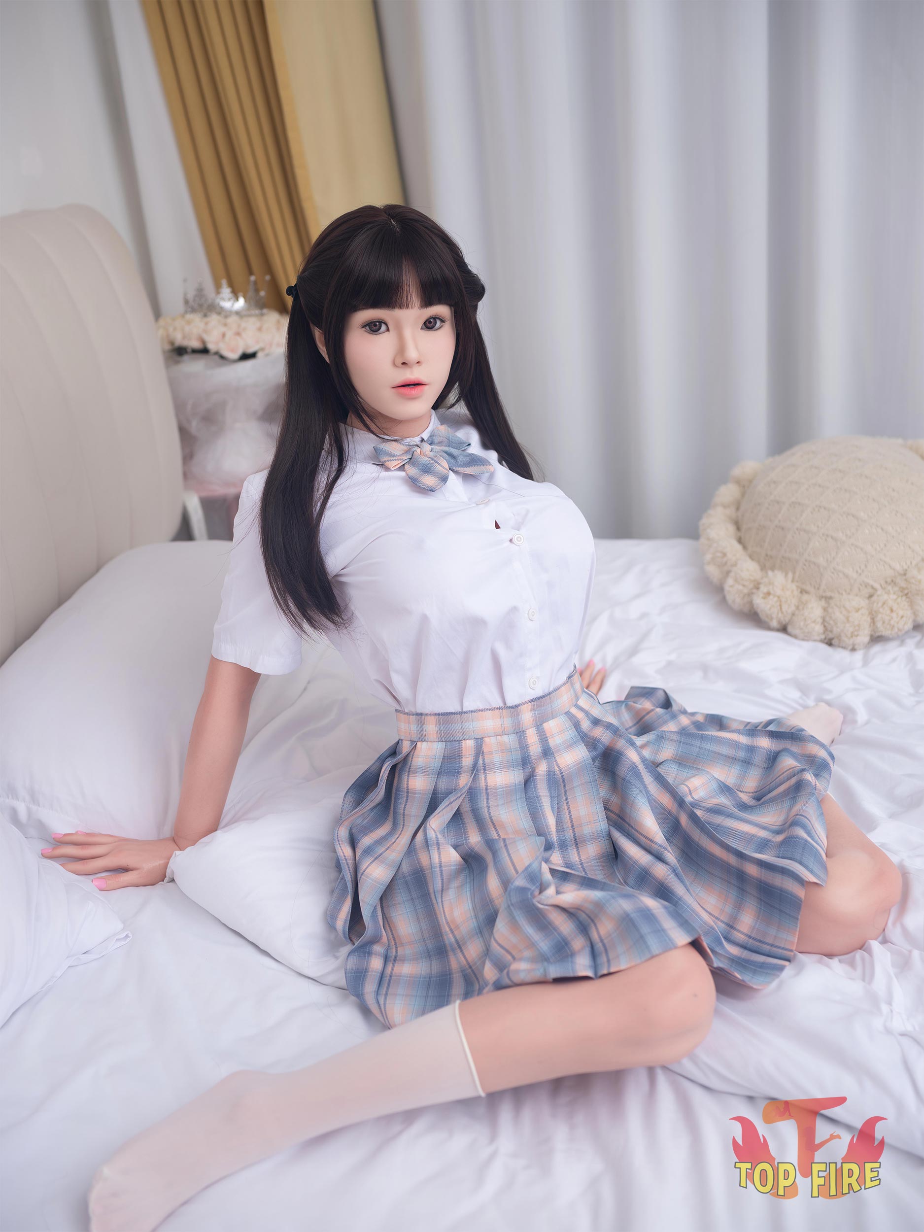 Sharon sexdukke (Top Fire Doll 158cm d-cup T28 silikon)