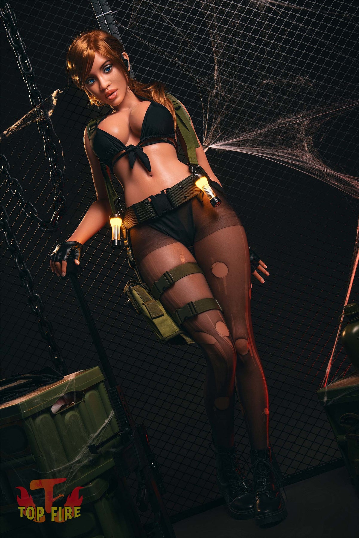 Hedy sexdukke (Top Fire Doll 163 cm G-cup T04 silikon)