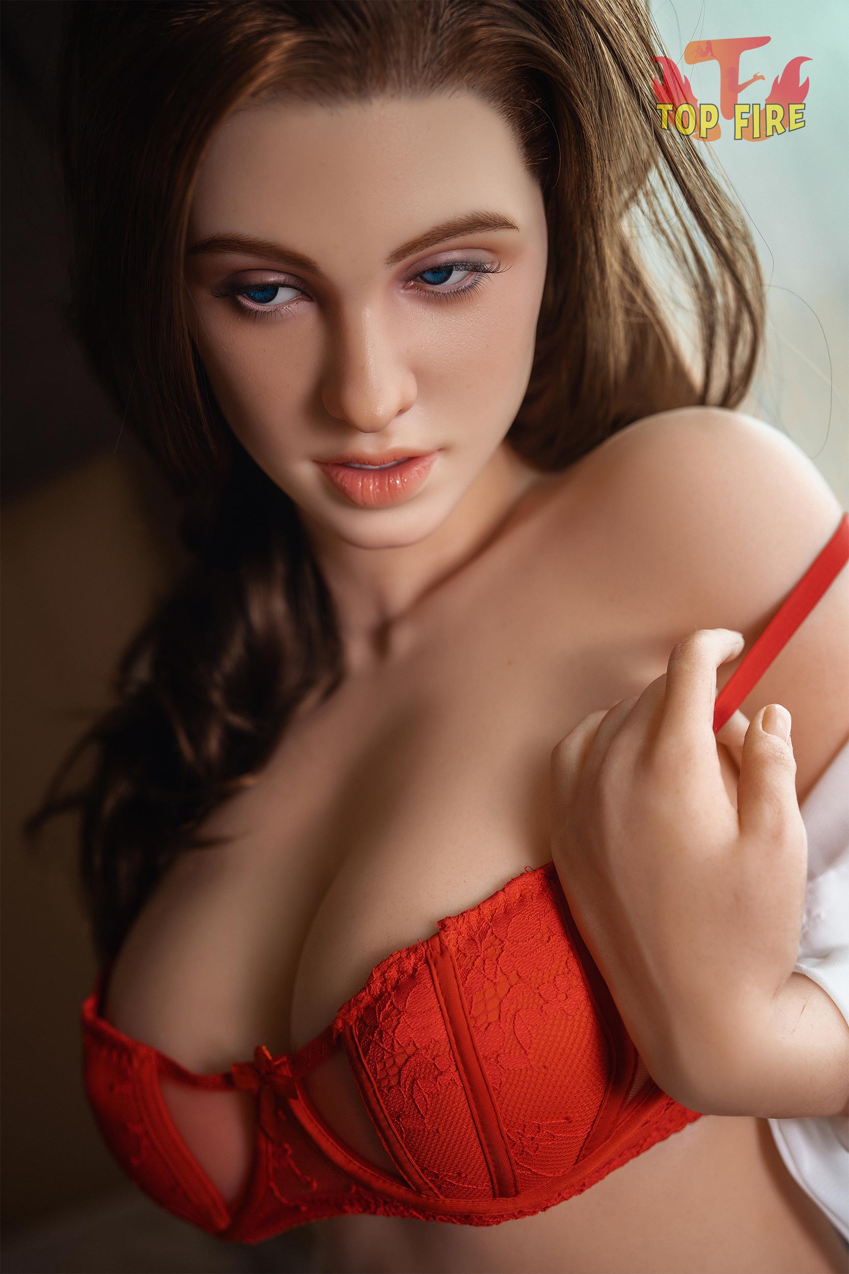 Finn sexdukke (Top Fire Doll 165cm C-cup T03 silikon)