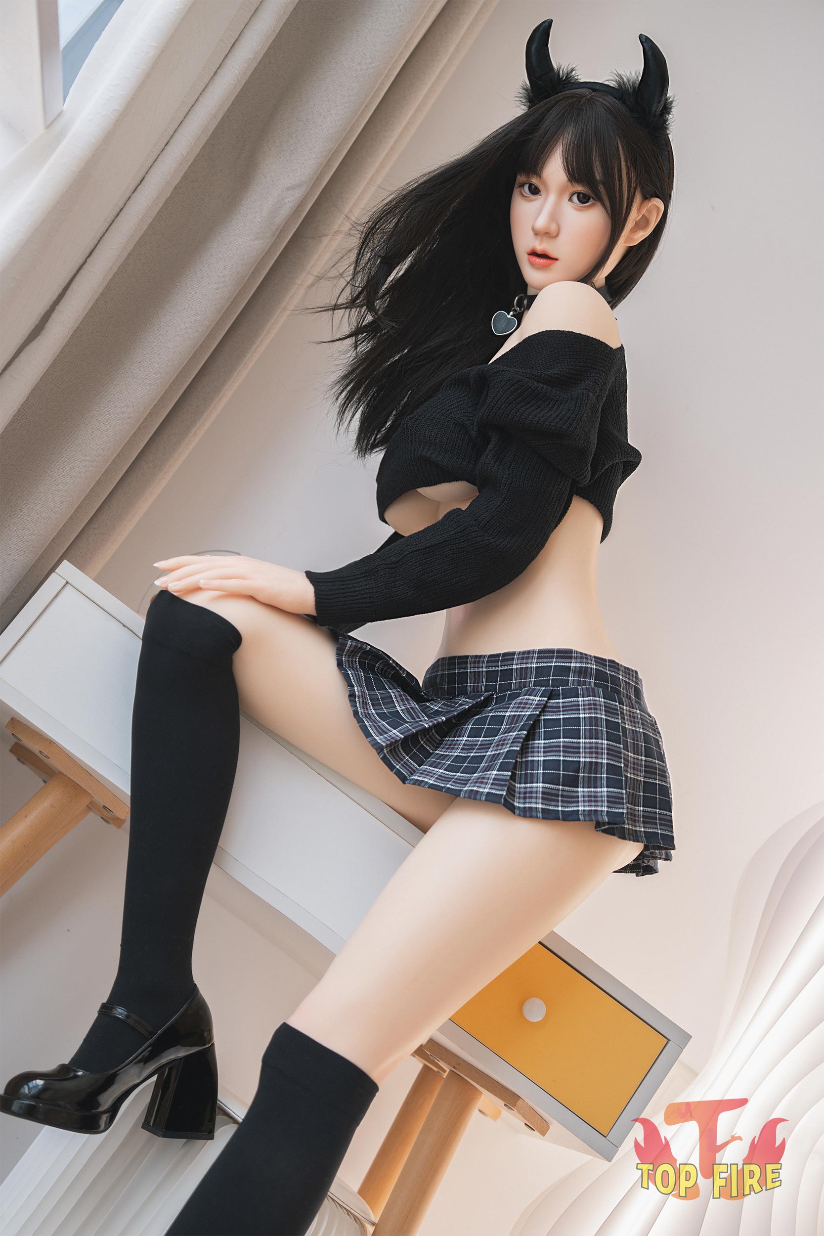 Ann sexdukke (Top Fire Doll 158cm d-cup T10 silikon)