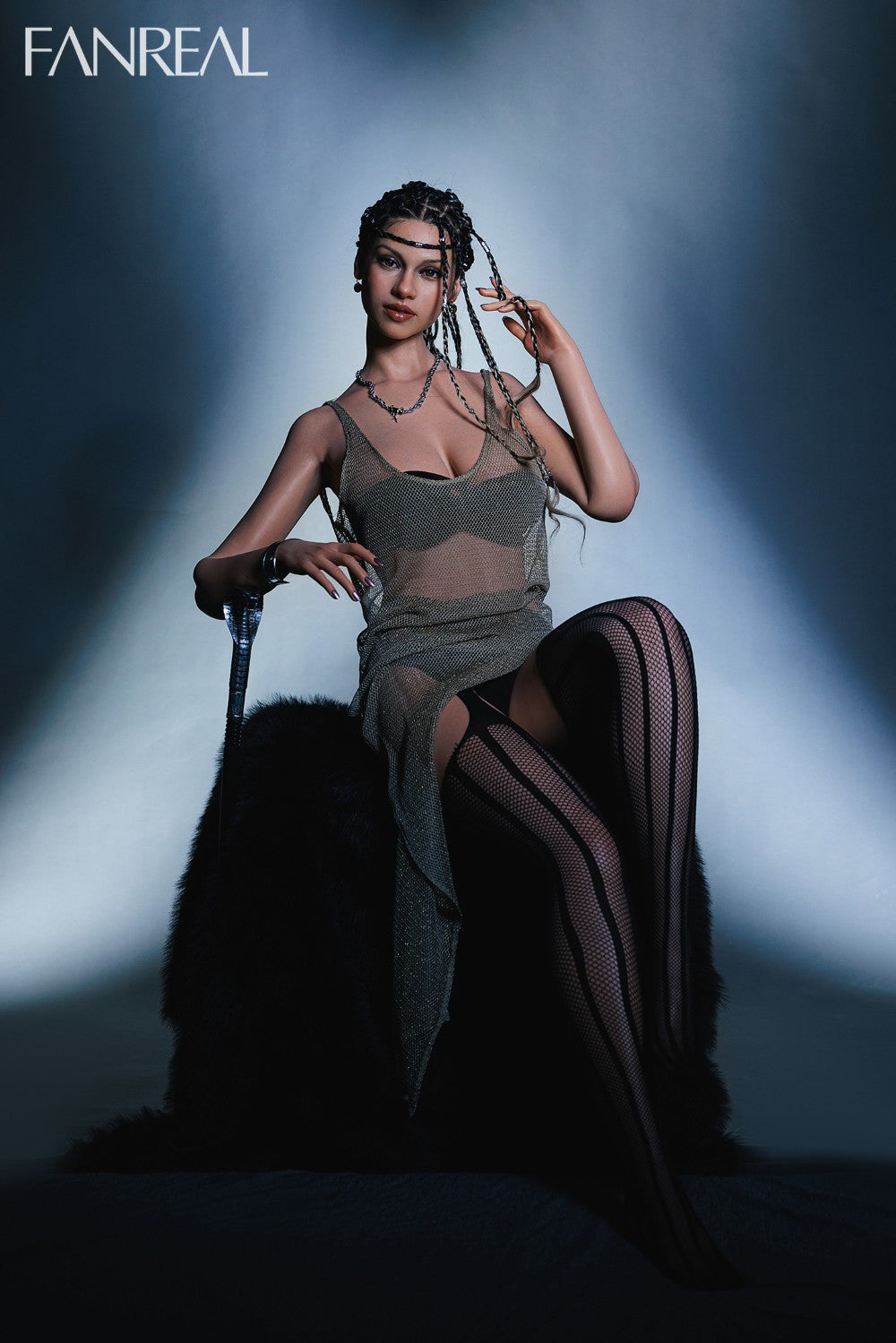 Vanessa sexdukke (FanReal Doll 168 cm F-cup silikon)