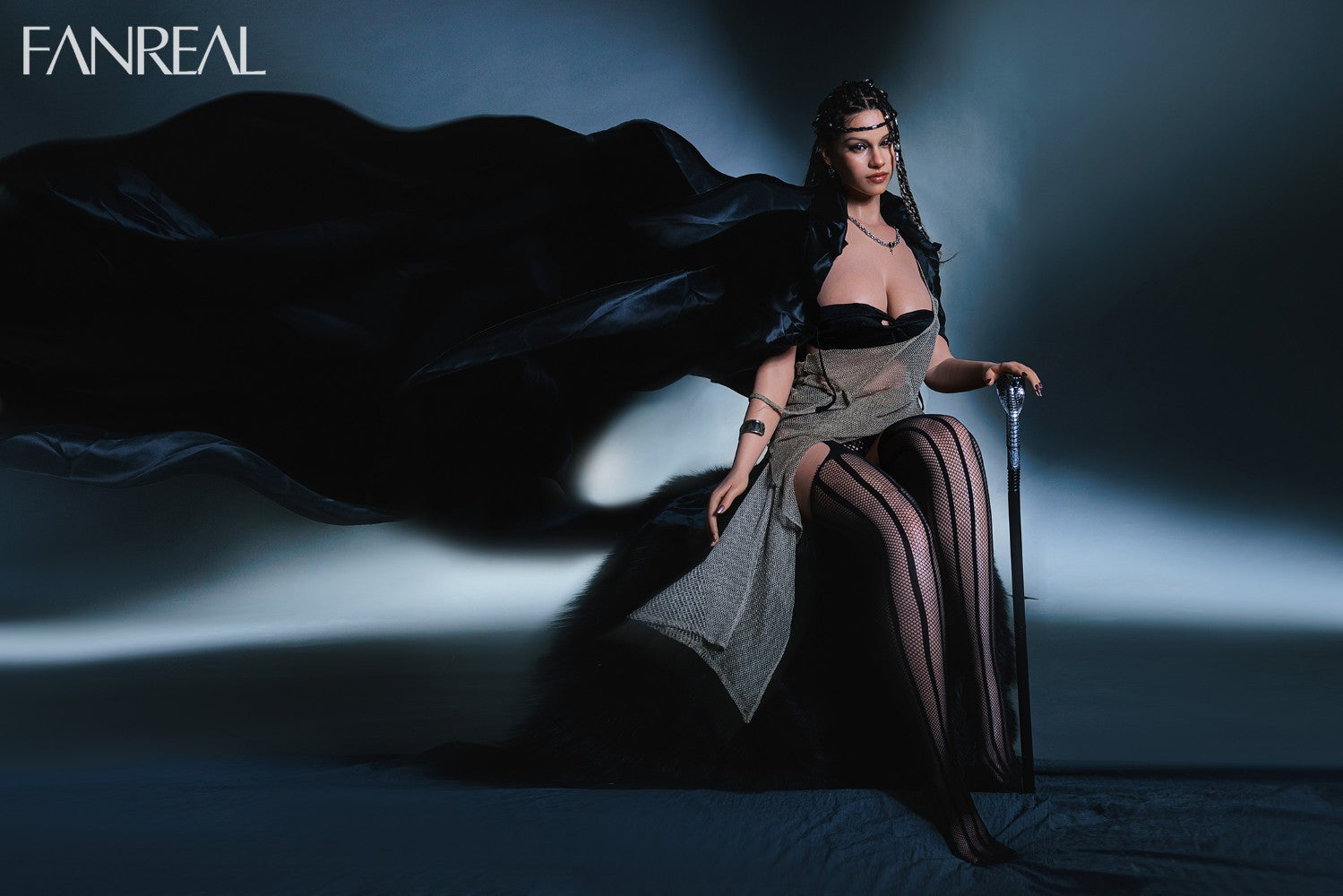 Vanessa sexdukke (FanReal Doll 168 cm F-cup silikon)