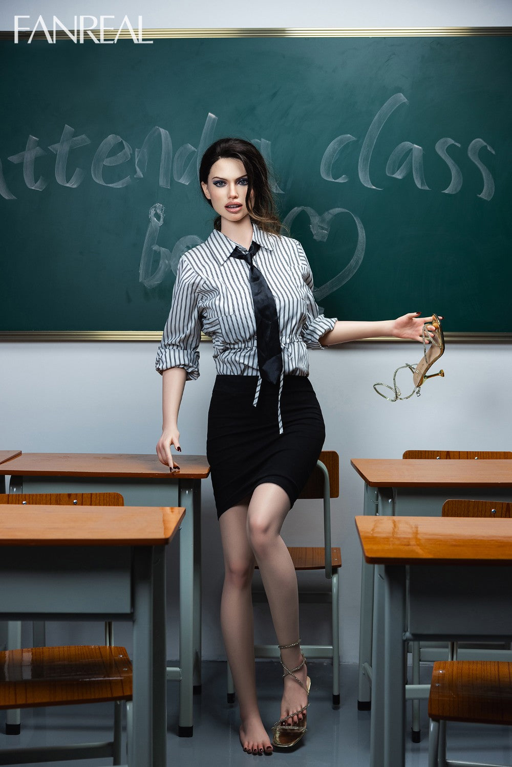 Kelly sexdukke (FanReal Doll 172 cm E-cup silikon)