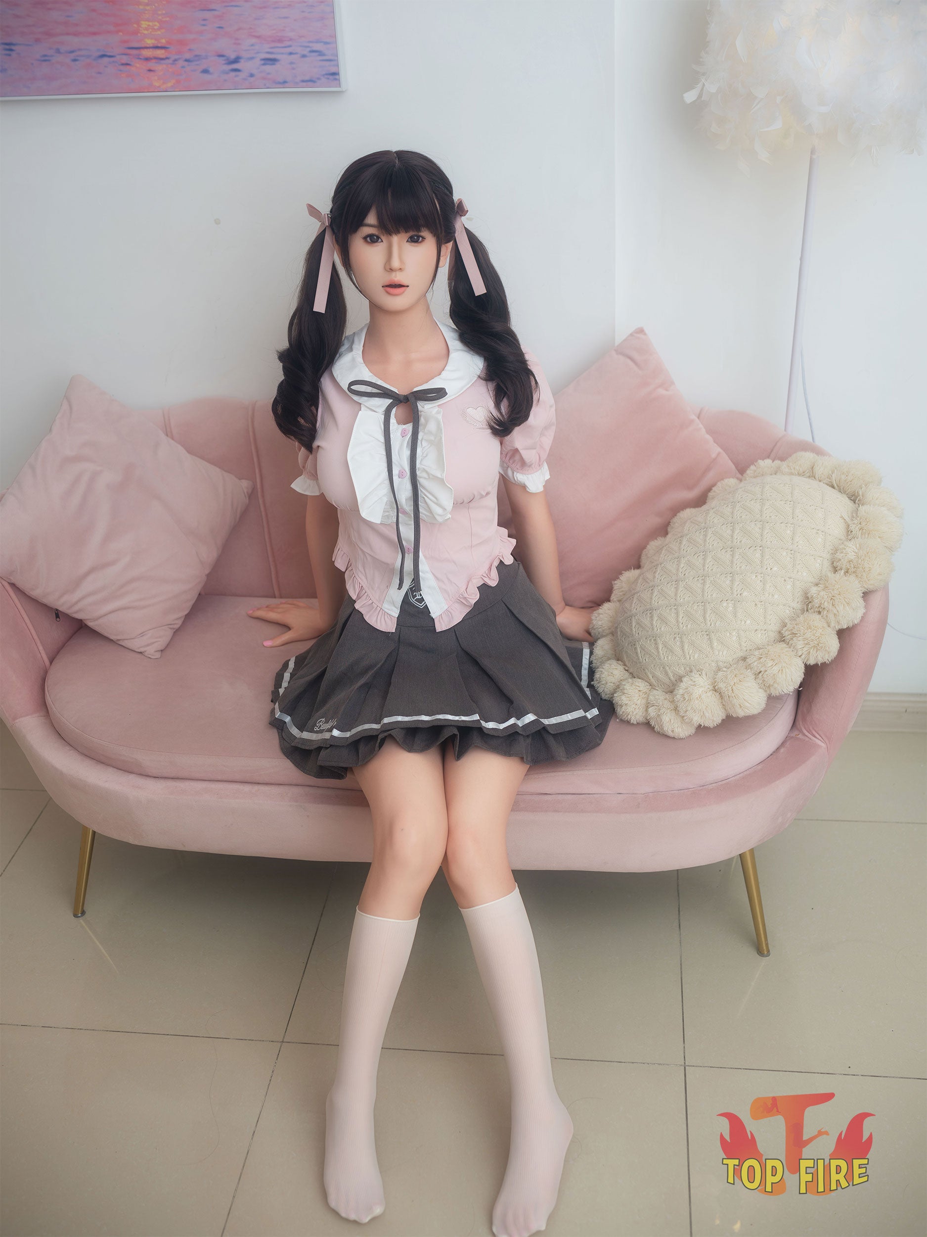 Esther sexdukke (Top Fire Doll 158cm d-cup T29 silikon)