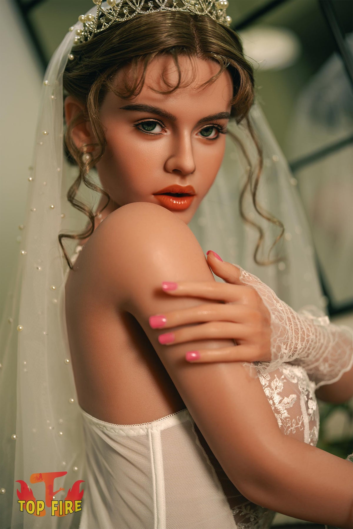 Casey sexdukke (Top Fire Doll 158 cm D-cup T41 silikon)