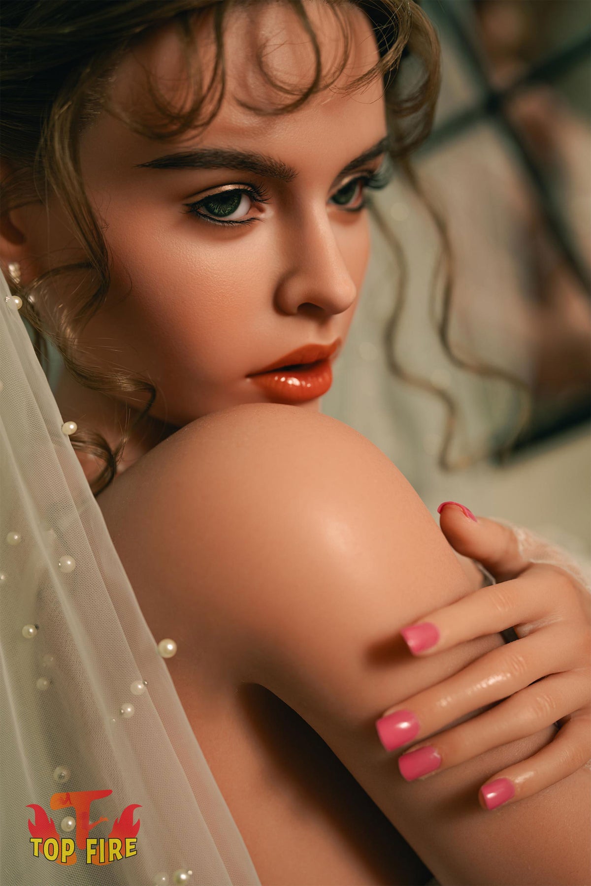 Casey sexdukke (Top Fire Doll 158 cm D-cup T41 silikon)