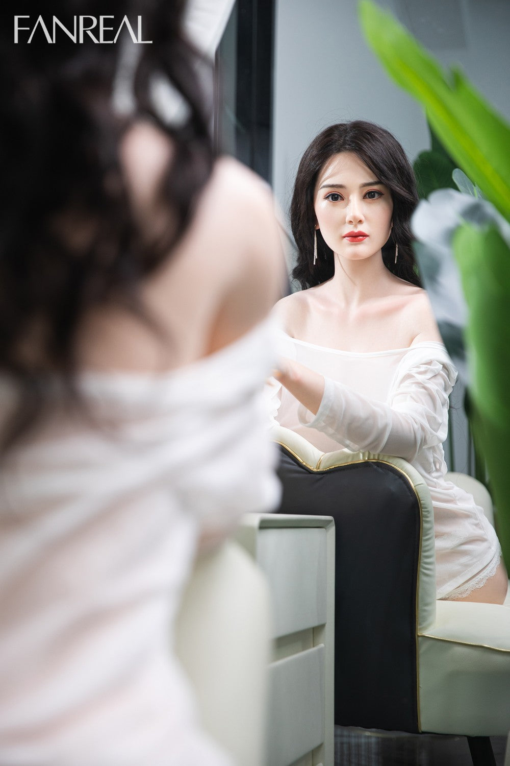 Ling Torso sexdukke (FanReal Doll 95 cm G-cup silikon)