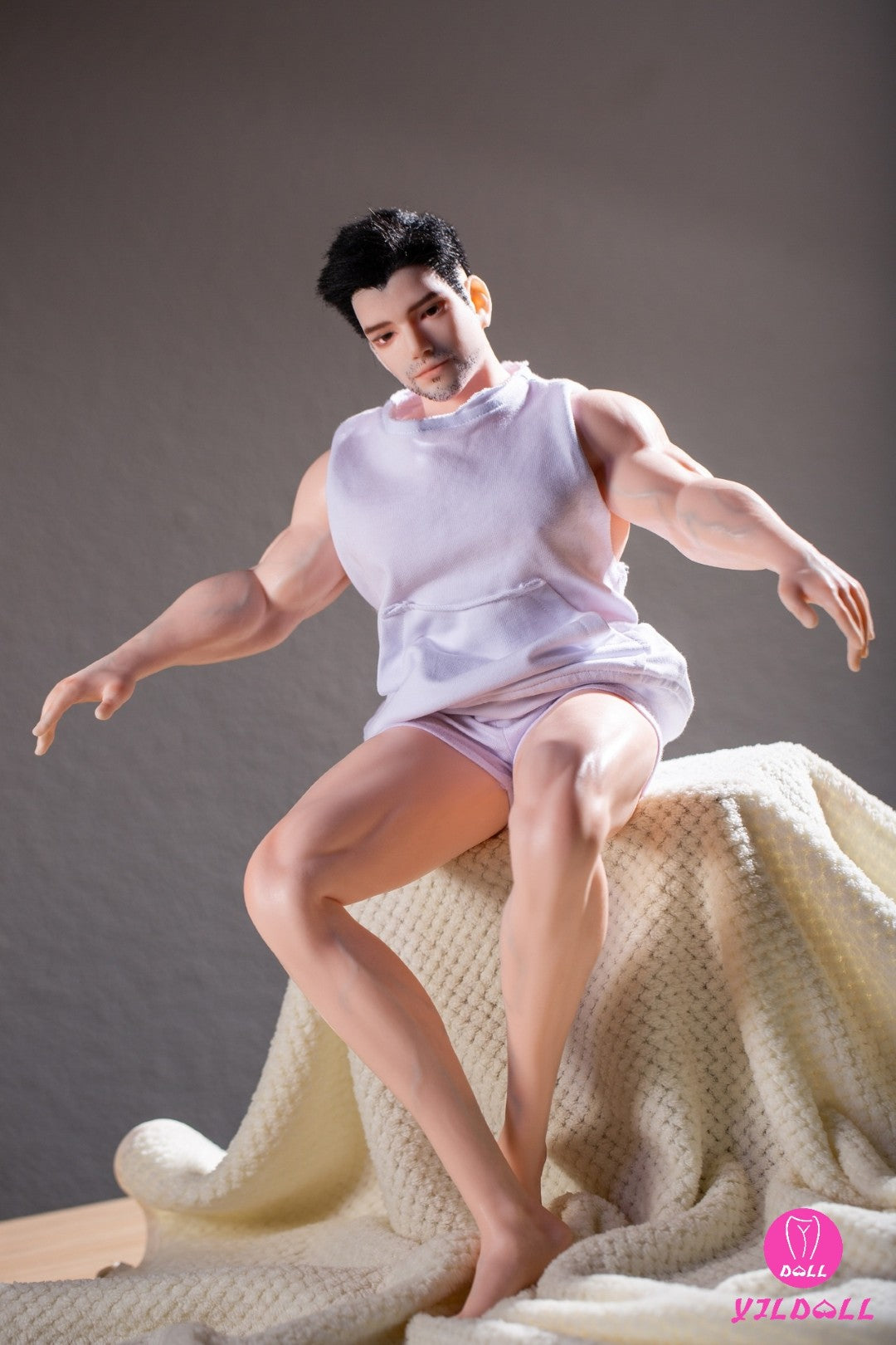 Brian mannlig sexdukke (YJL Doll 62cm MD016 silikon)