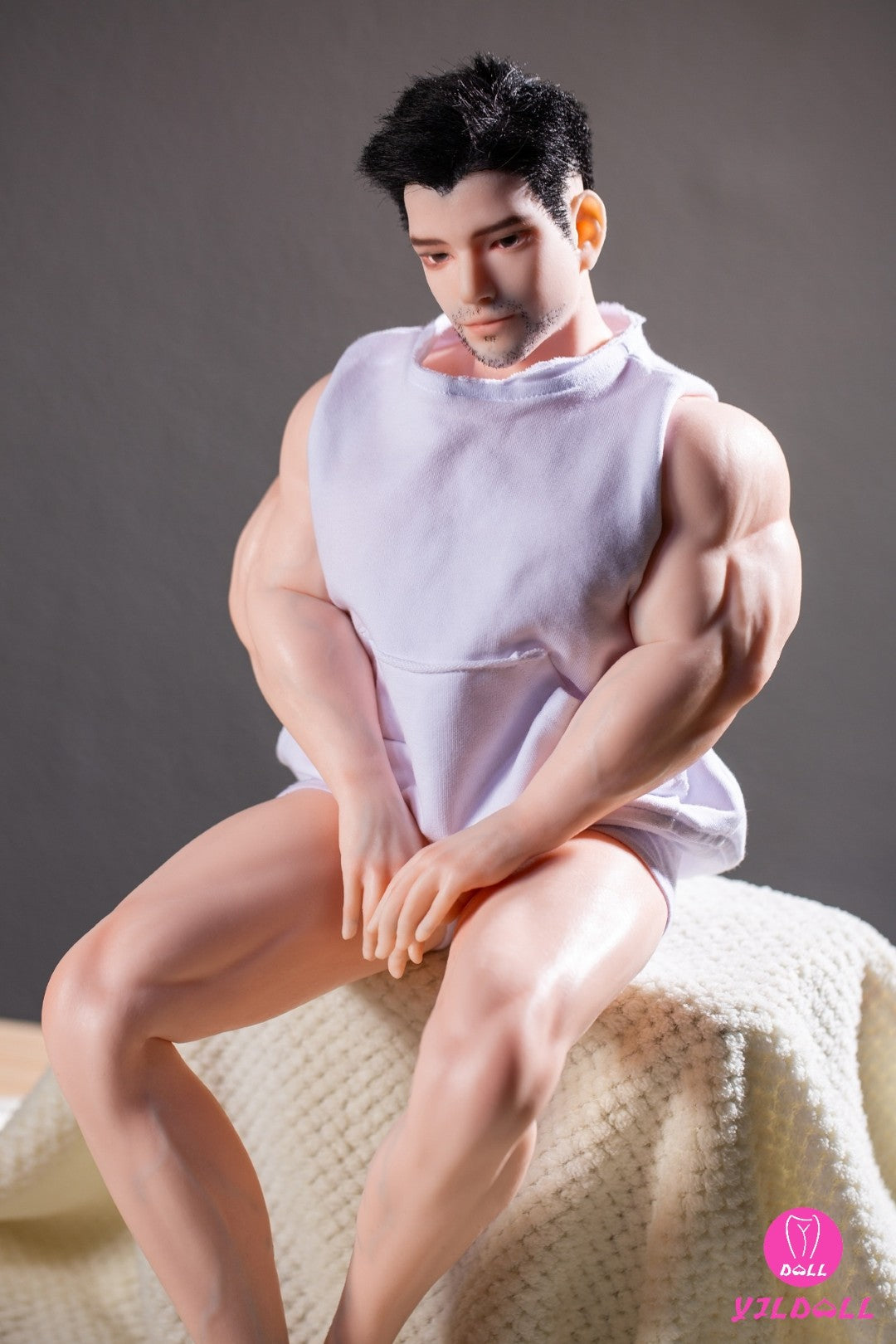 Brian mannlig sexdukke (YJL Doll 62cm MD016 silikon)
