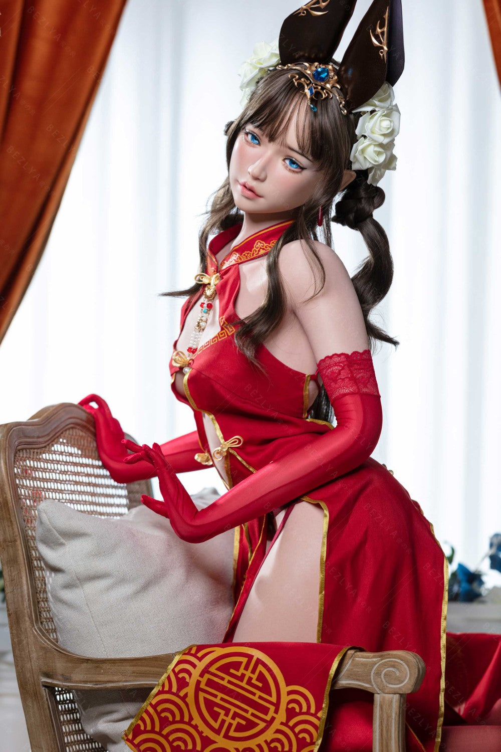 Mandradora sexdukke (Bezlya Doll 155 cm B-cup 2.1 Silikon)