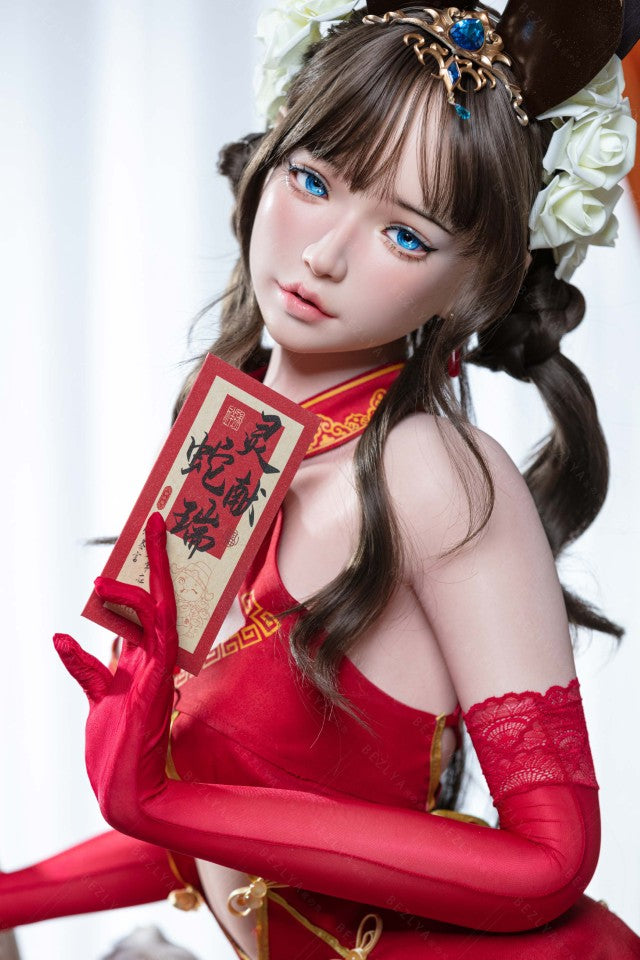 Mandradora sexdukke (Bezlya Doll 155 cm B-cup 2.1 Silikon)