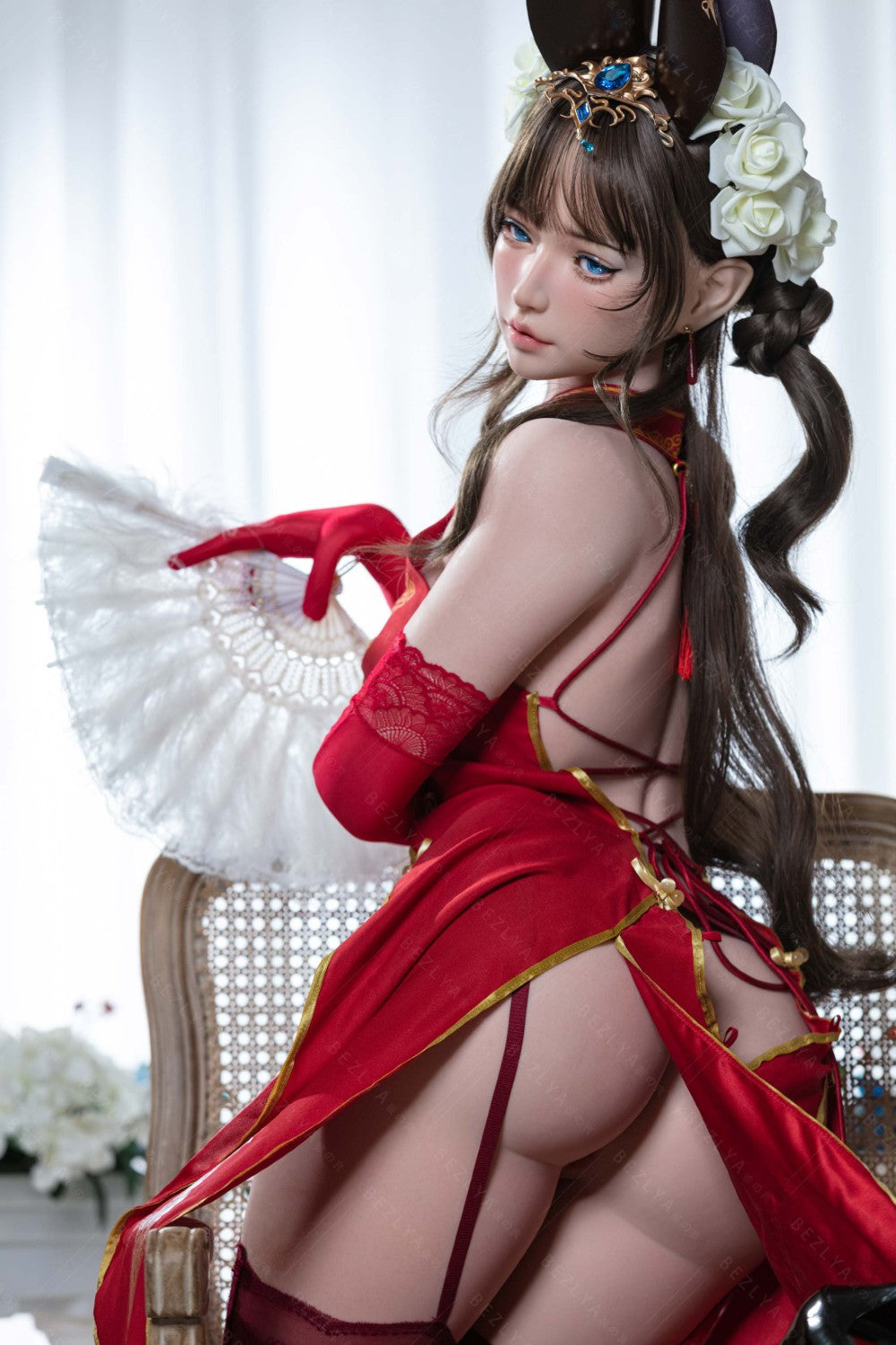 Mandradora sexdukke (Bezlya Doll 155 cm B-cup 2.1 Silikon)