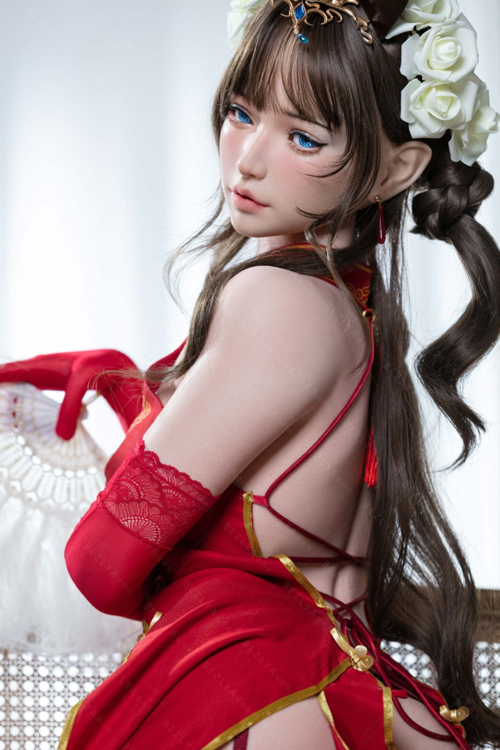 Mandradora sexdukke (Bezlya Doll 155 cm B-cup 2.1 Silikon)