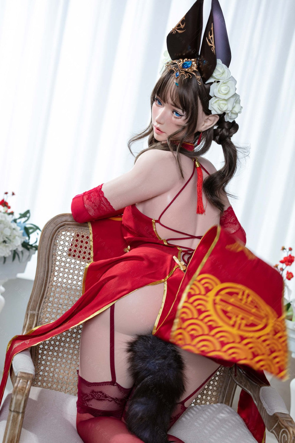 Mandradora sexdukke (Bezlya Doll 155 cm B-cup 2.1 Silikon)