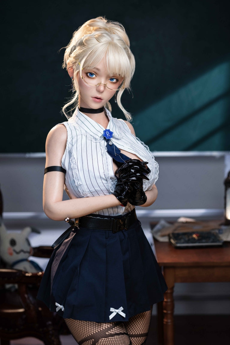 Fiolett sexdukke (AITIA dukke 157 cm F-cup 2.2CF silikon)