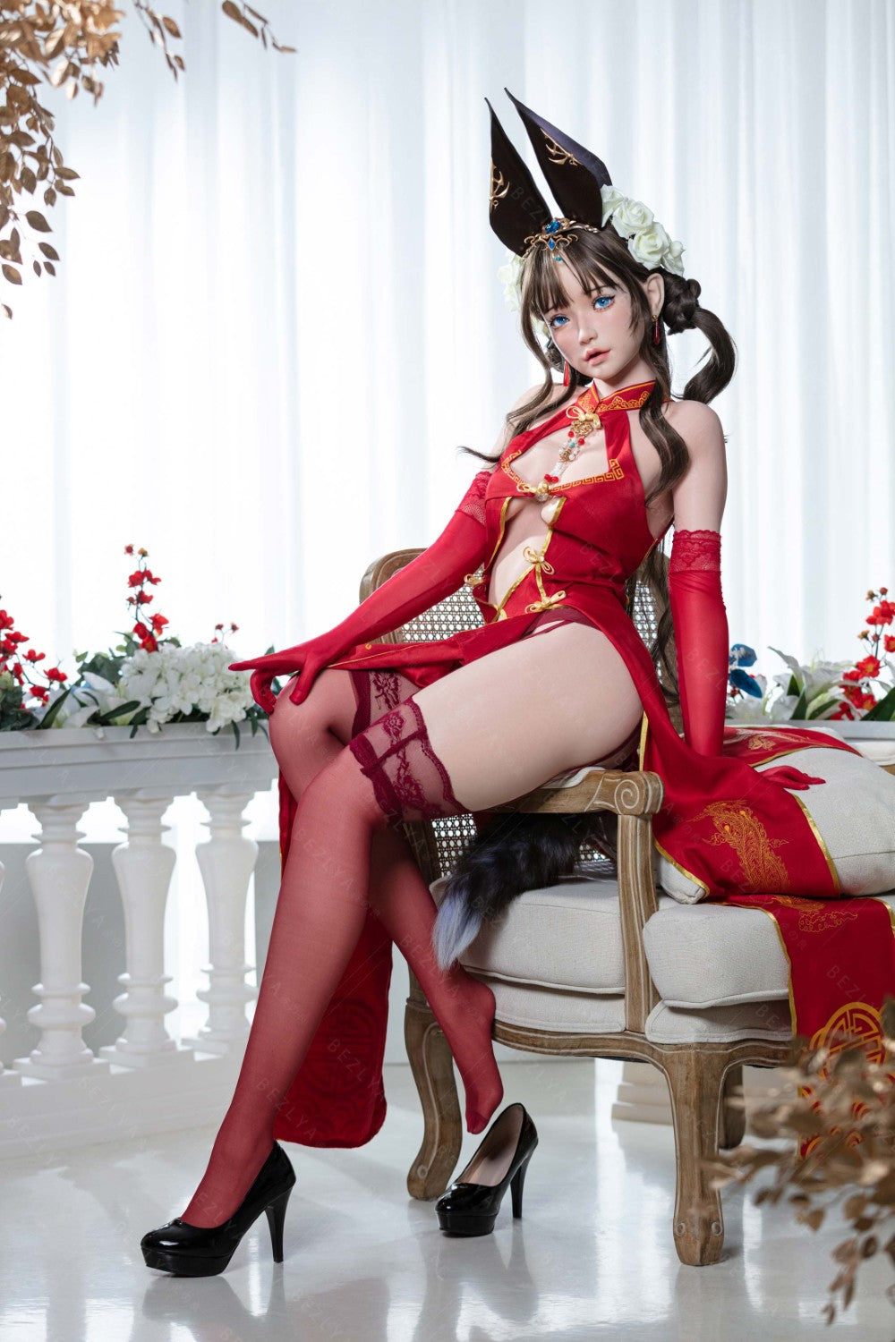 Mandradora sexdukke (Bezlya Doll 155 cm B-cup 2.1 Silikon)