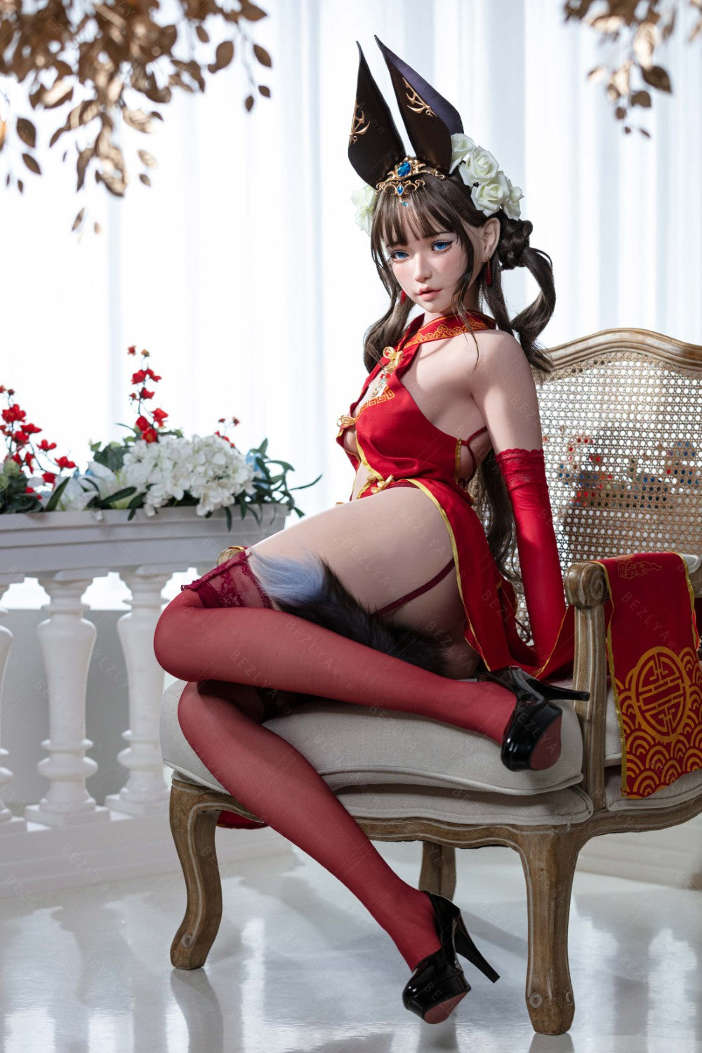 Mandradora sexdukke (Bezlya Doll 155 cm B-cup 2.1 Silikon)