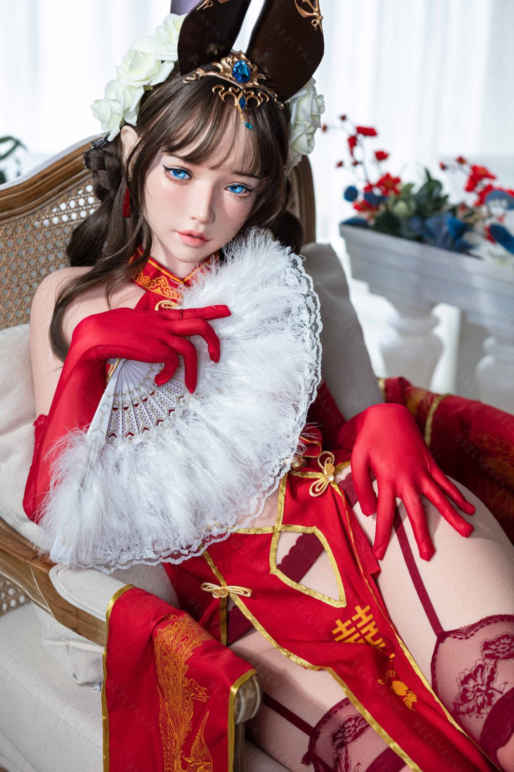 Mandradora sexdukke (Bezlya Doll 155 cm B-cup 2.1 Silikon)