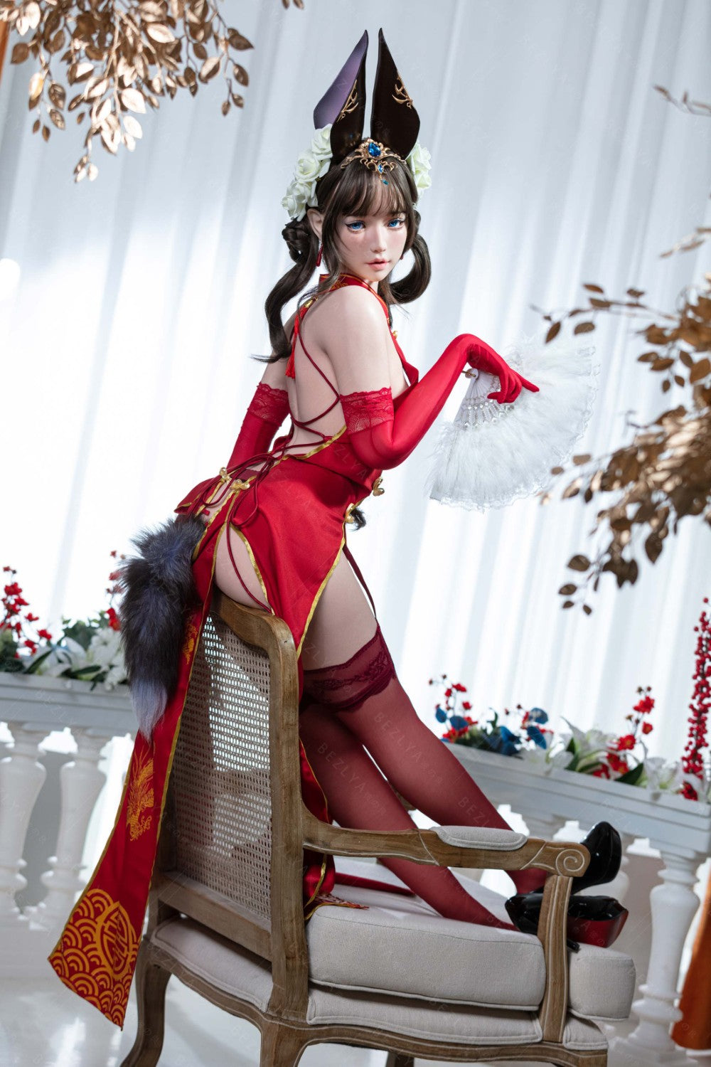 Mandradora sexdukke (Bezlya Doll 155 cm B-cup 2.1 Silikon)