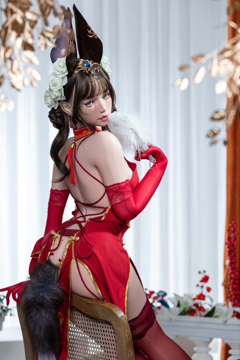 Mandradora sexdukke (Bezlya Doll 155 cm B-cup 2.1 Silikon)