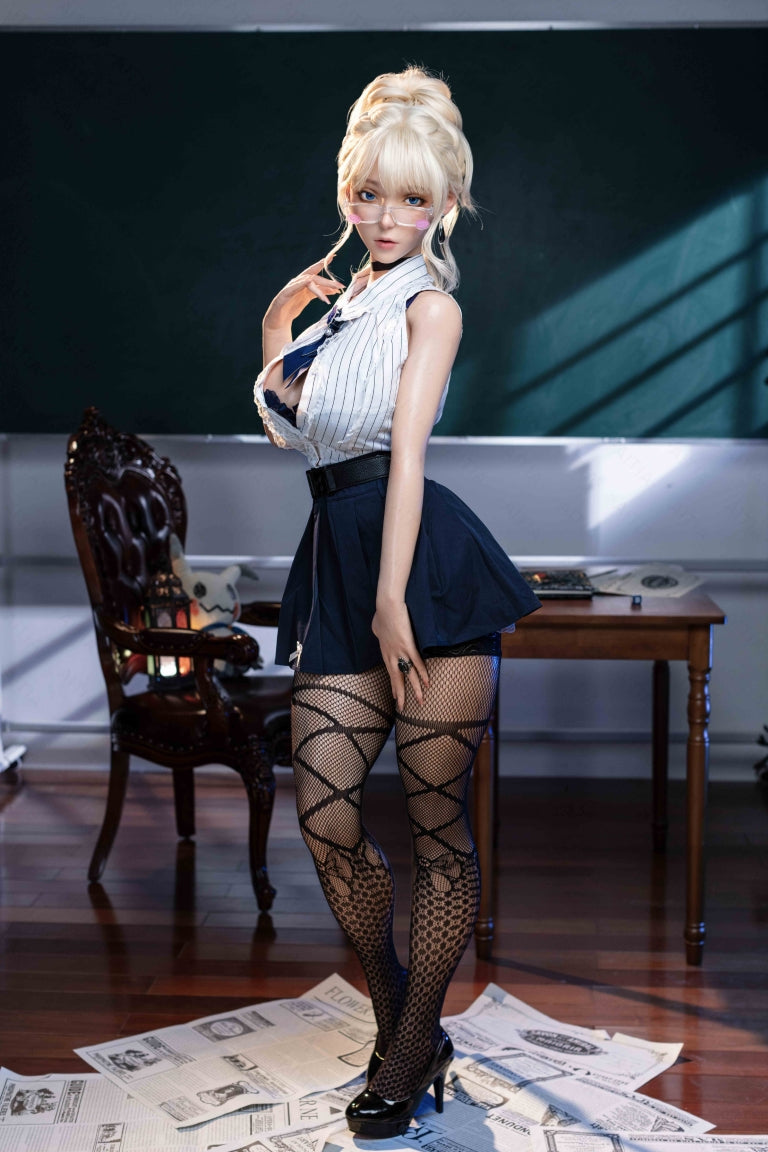 Fiolett sexdukke (AITIA dukke 157 cm F-cup 2.2CF silikon)