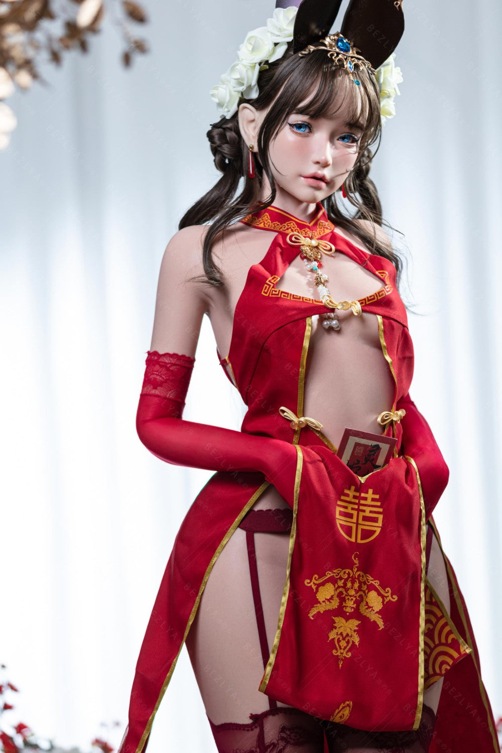 Mandradora sexdukke (Bezlya Doll 155 cm B-cup 2.1 Silikon)