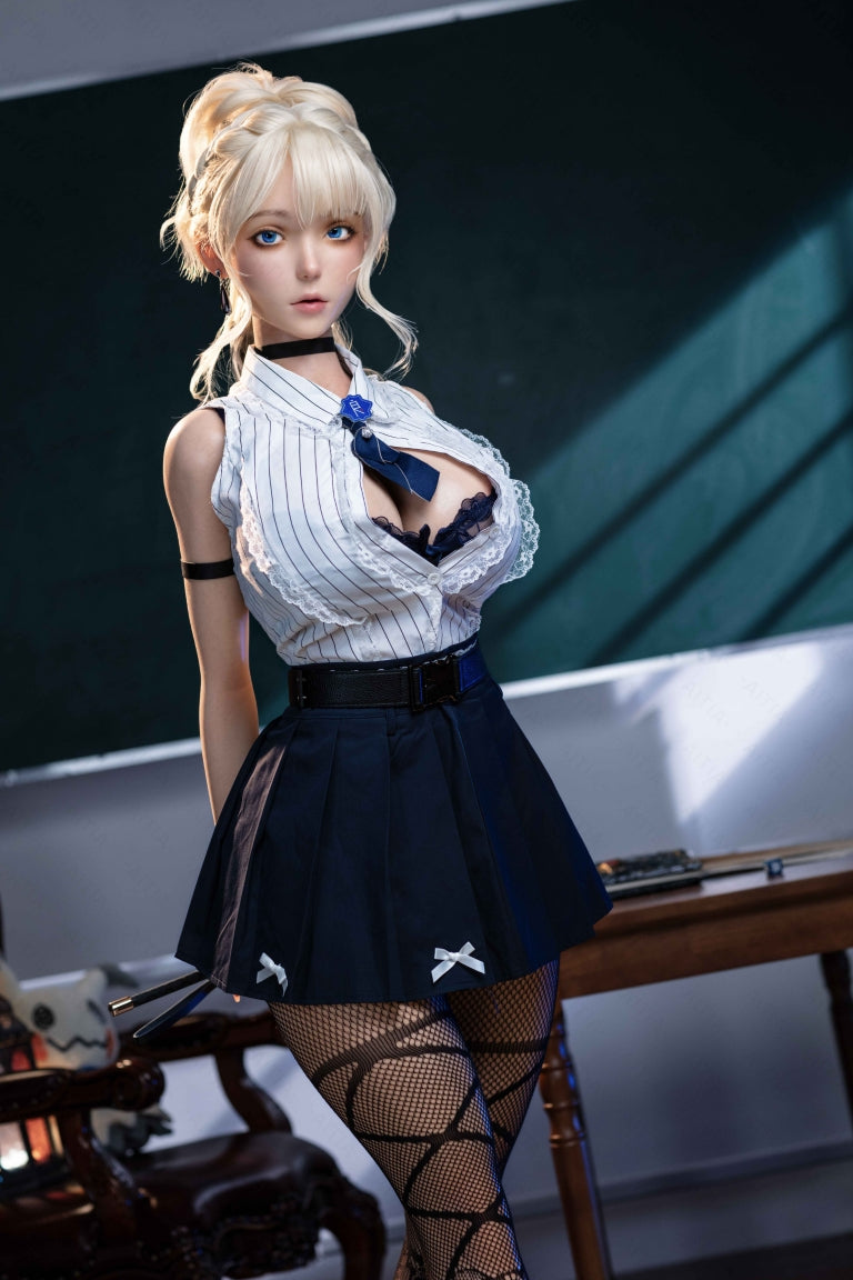 Fiolett sexdukke (AITIA dukke 157 cm F-cup 2.2CF silikon)