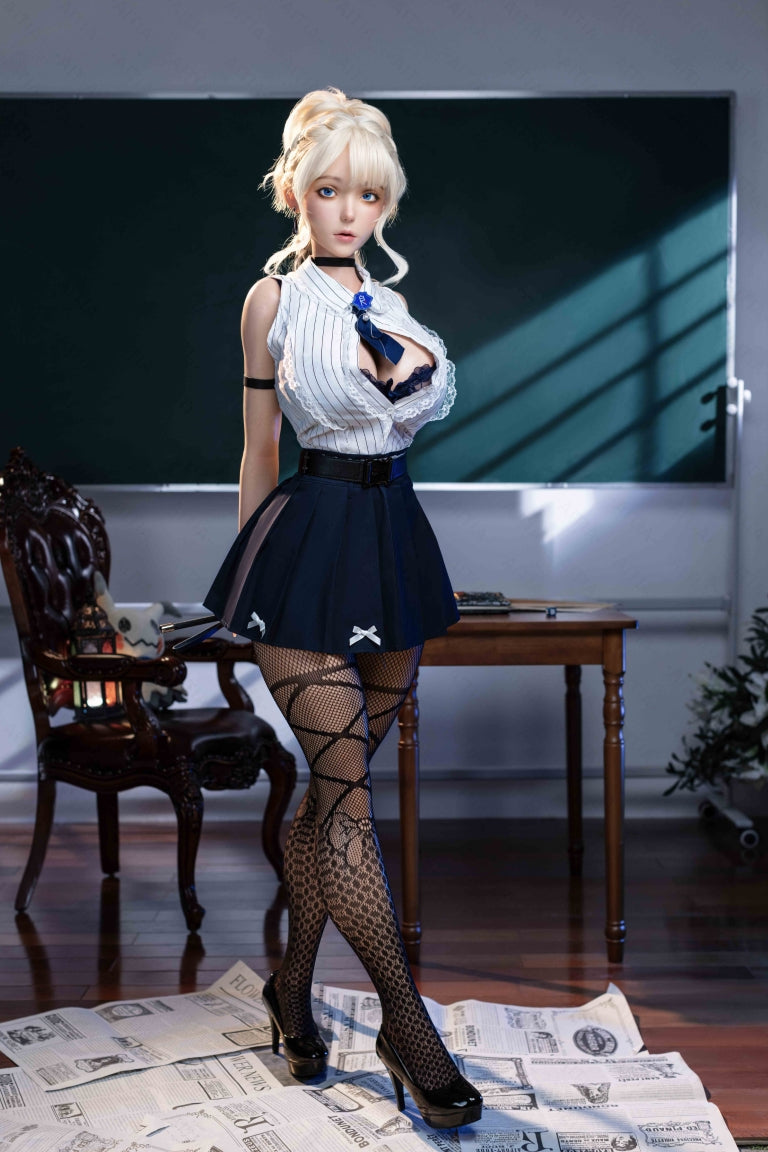 Fiolett sexdukke (AITIA dukke 157 cm F-cup 2.2CF silikon)