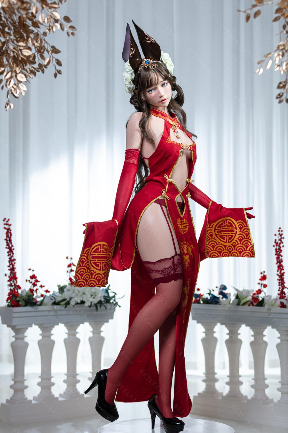 Mandradora sexdukke (Bezlya Doll 155 cm B-cup 2.1 Silikon)