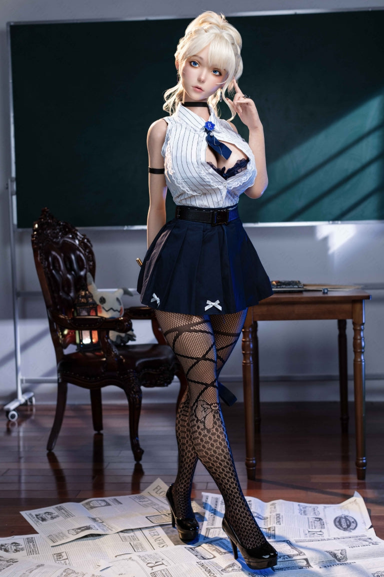 Fiolett sexdukke (AITIA dukke 157 cm F-cup 2.2CF silikon)