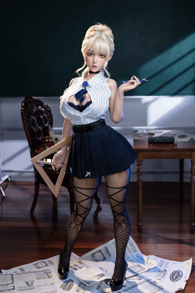 Fiolett sexdukke (AITIA dukke 157 cm F-cup 2.2CF silikon)