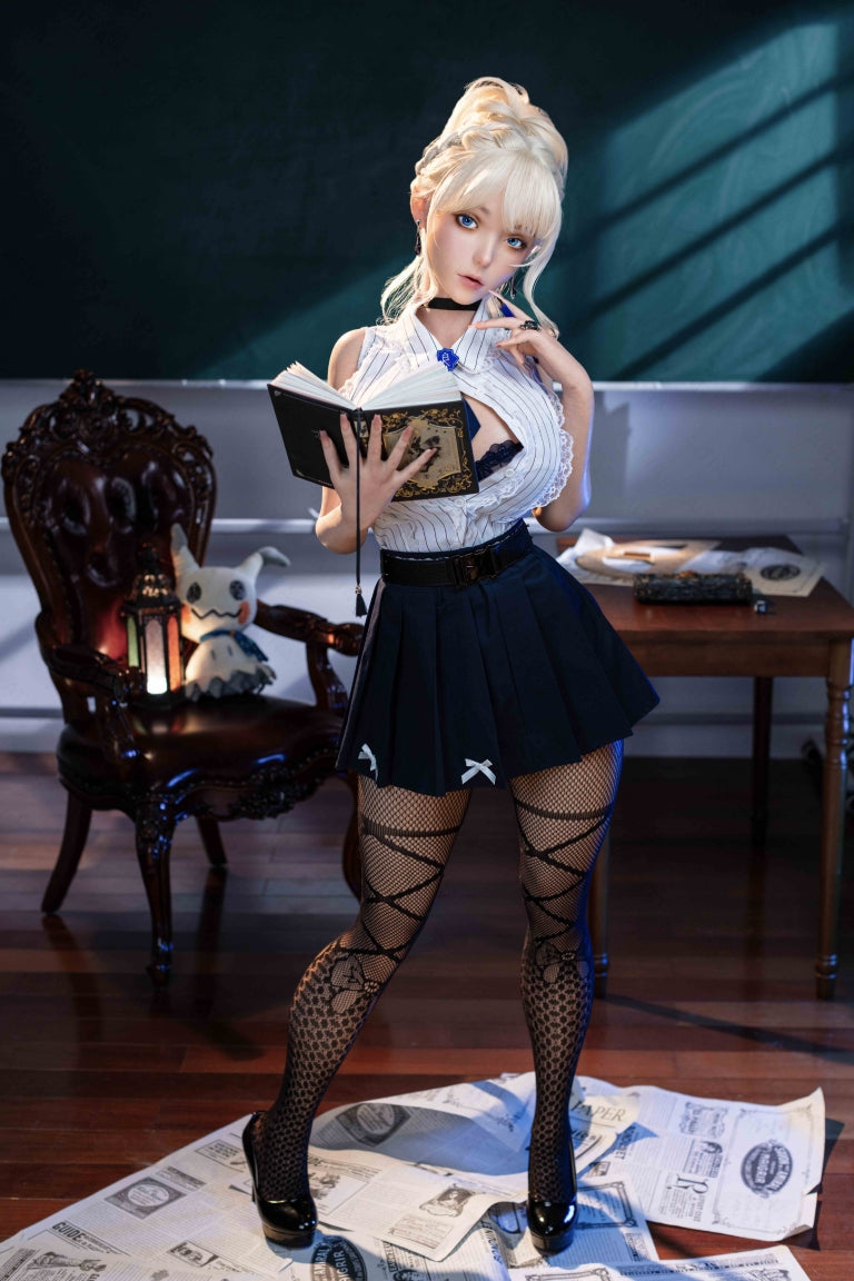 Fiolett sexdukke (AITIA dukke 157 cm F-cup 2.2CF silikon)