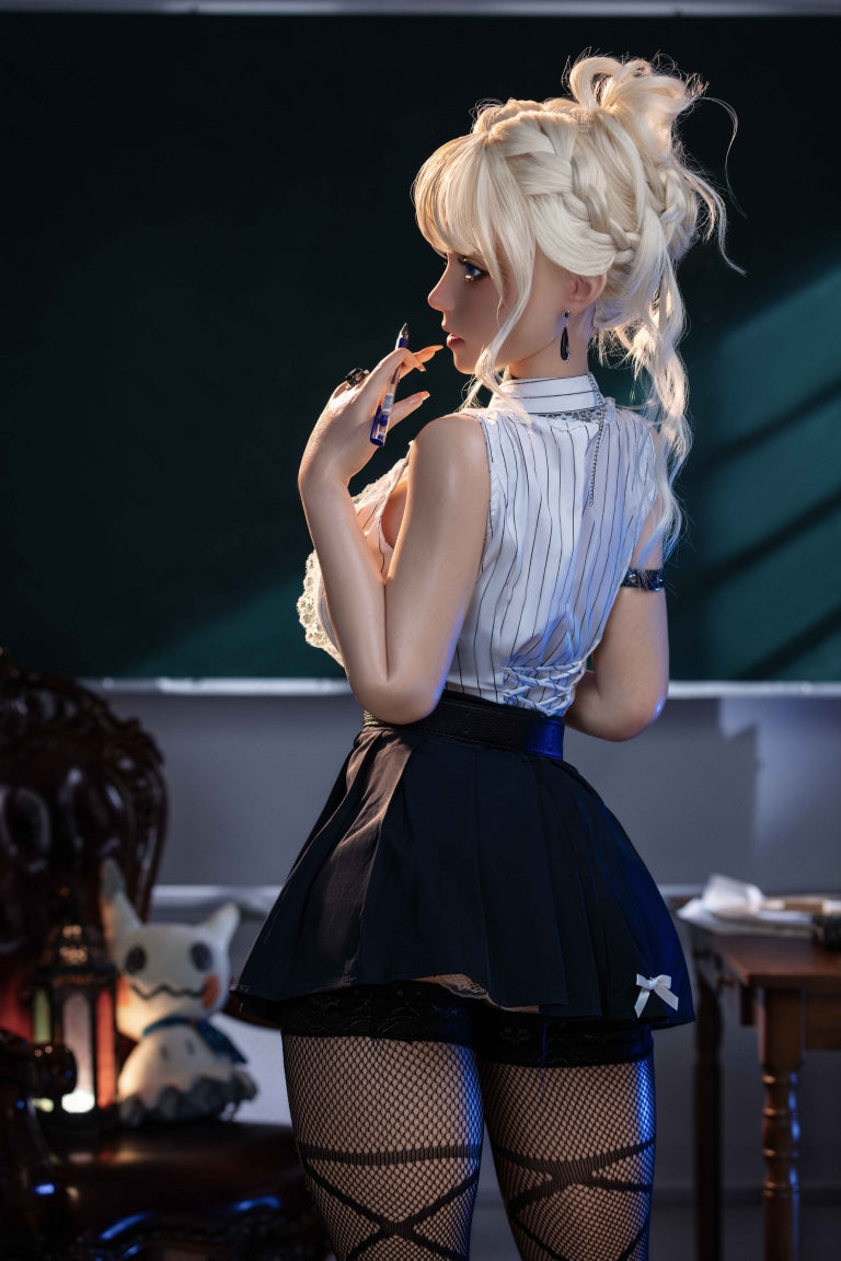 Fiolett sexdukke (AITIA dukke 157 cm F-cup 2.2CF silikon)