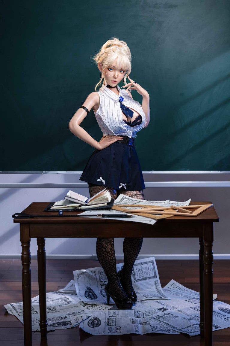 Fiolett sexdukke (AITIA dukke 157 cm F-cup 2.2CF silikon)