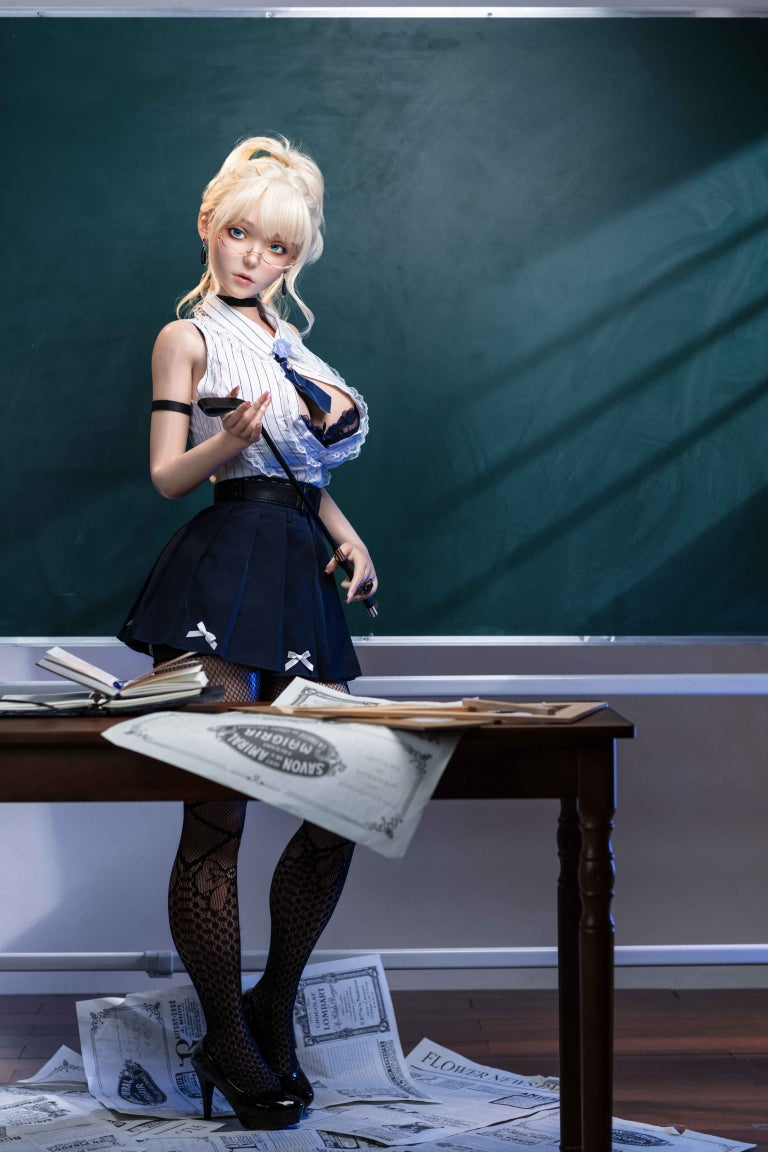 Fiolett sexdukke (AITIA dukke 157 cm F-cup 2.2CF silikon)