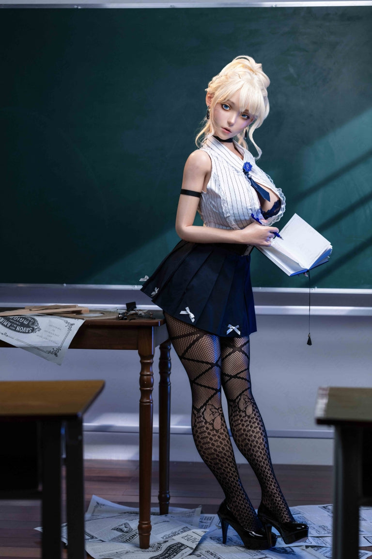 Fiolett sexdukke (AITIA dukke 157 cm F-cup 2.2CF silikon)