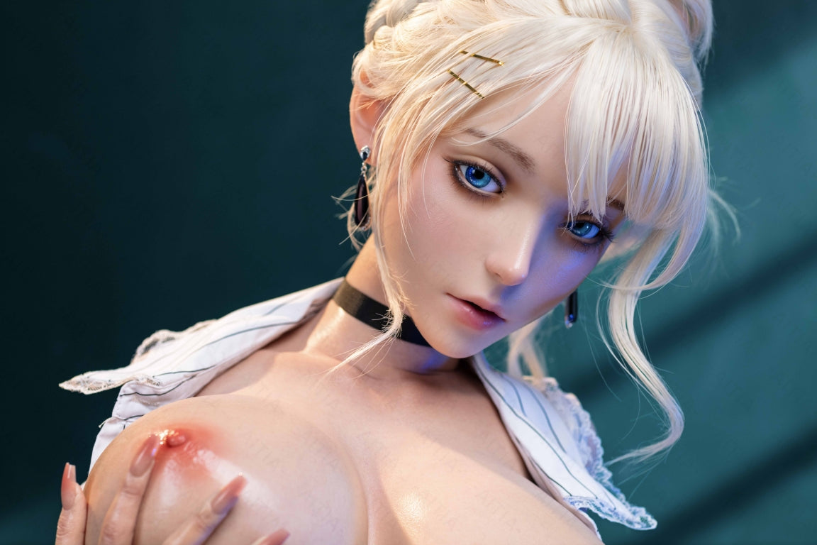 Fiolett sexdukke (AITIA dukke 157 cm F-cup 2.2CF silikon)