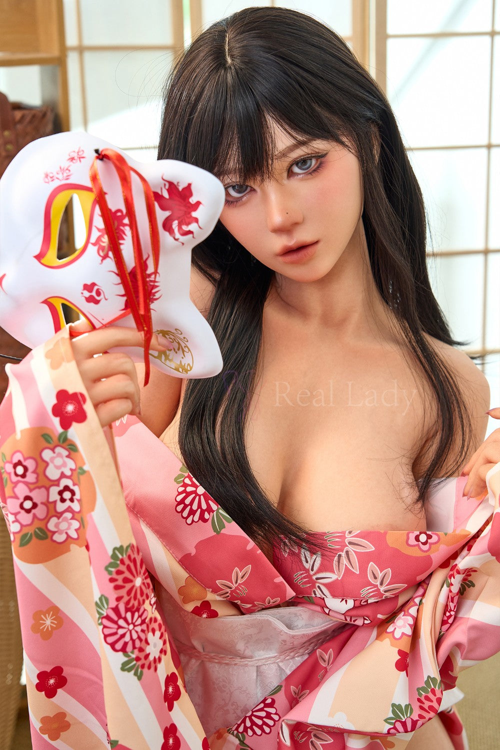 Kagura sexdukke (Real Lady 150 cm F-cup T6 silikon)