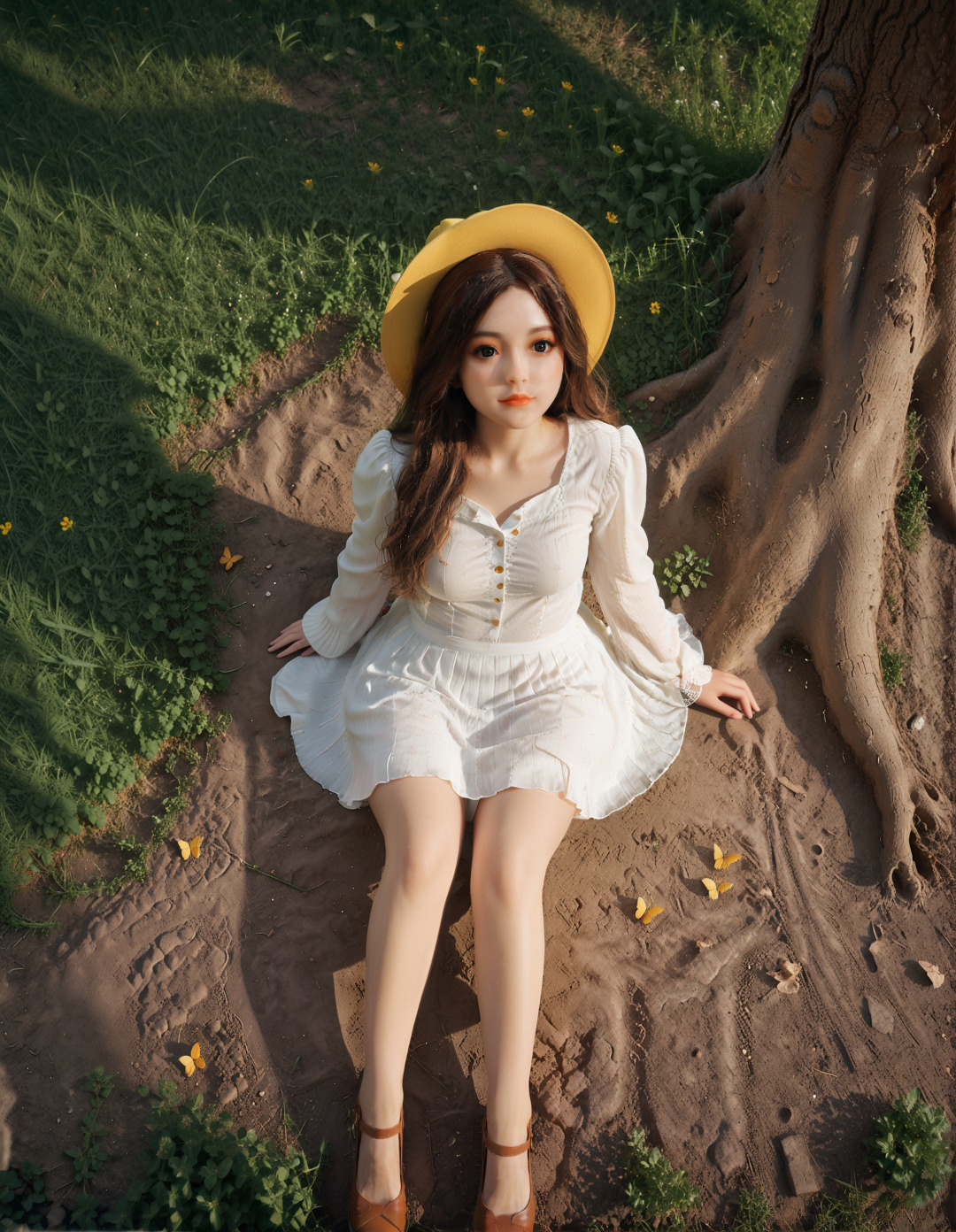 Mei sexdukke (Aibei Doll 148 cm B-cup #AB2 TPE+Silicon)