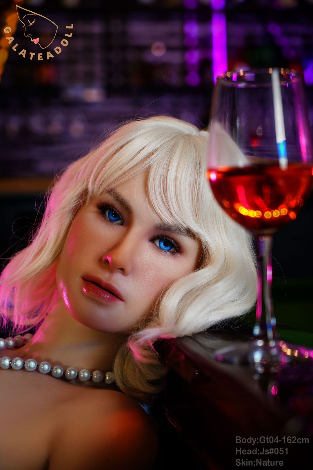 Krystal sexdukke (Galatea Doll 162 cm C-cup #051 Silikon)