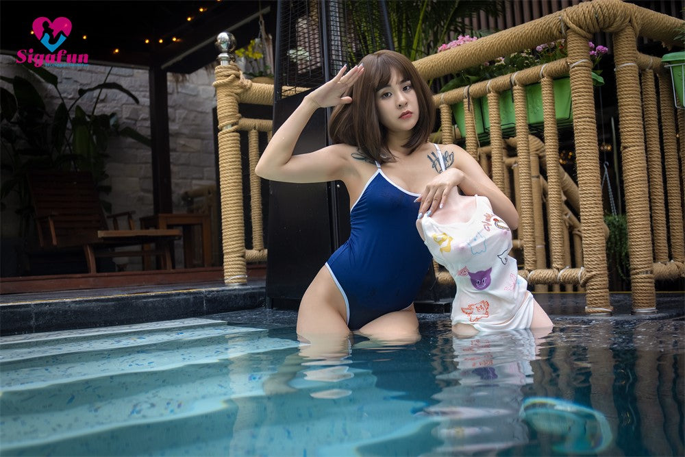 Megan sexdukke SG-T-013 (Sigafun Body 45cm D-cup silikon)