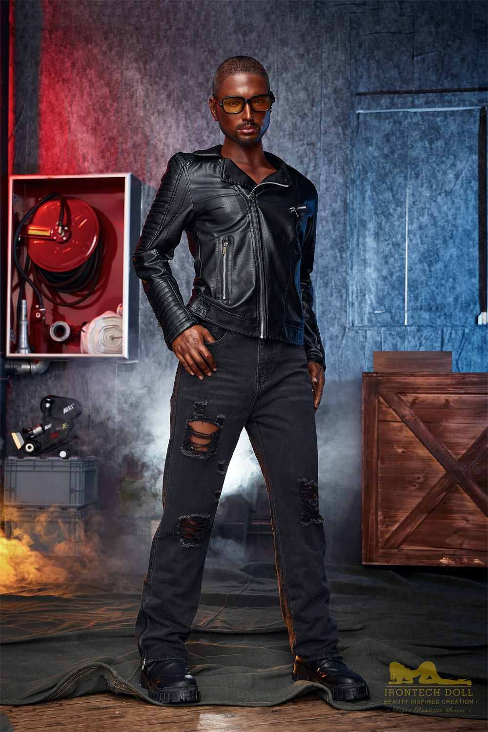 Kevin mannlig sexdukke (Irontech Doll 170 cm M1 silikon)