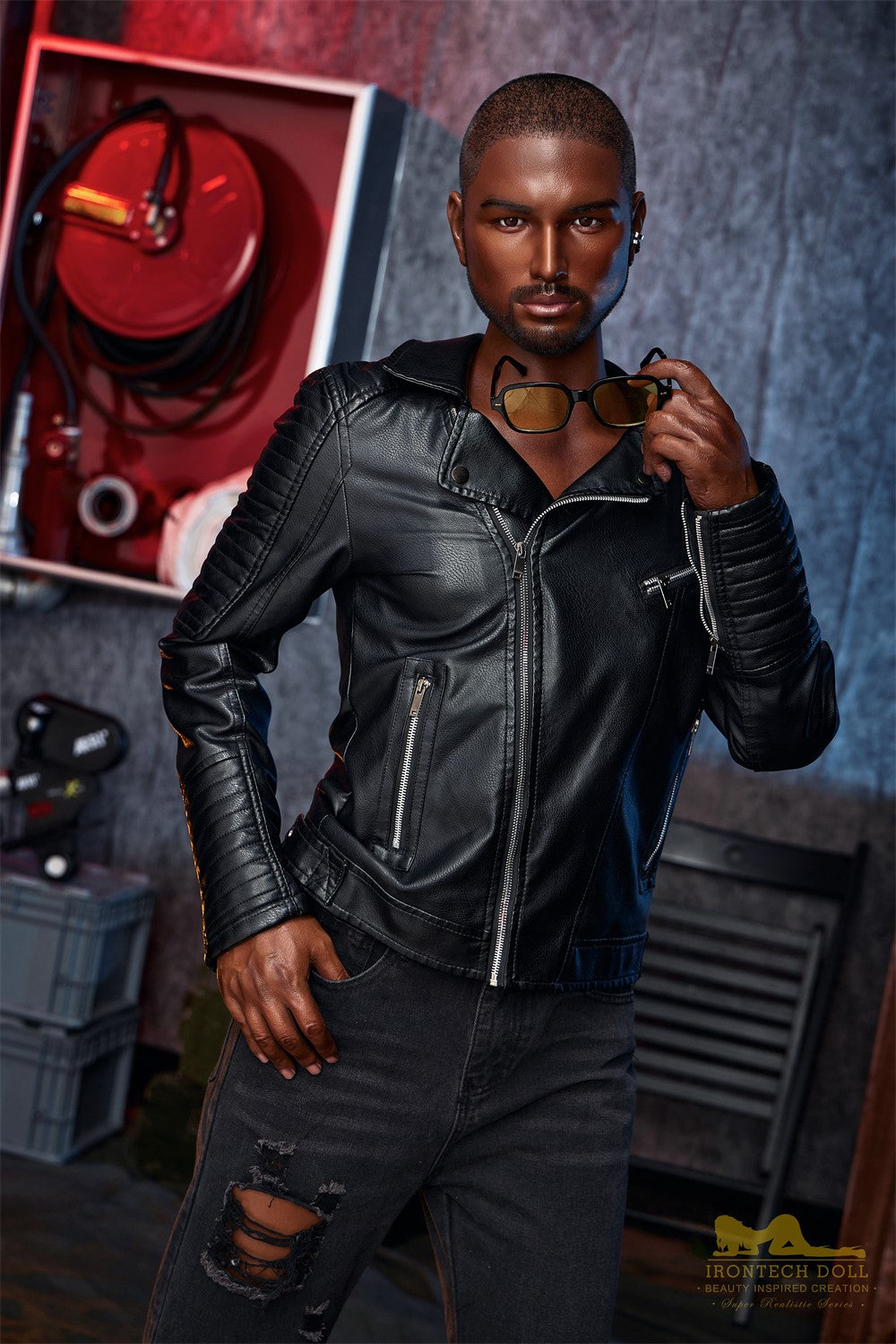 Kevin mannlig sexdukke (Irontech Doll 170 cm M1 silikon)