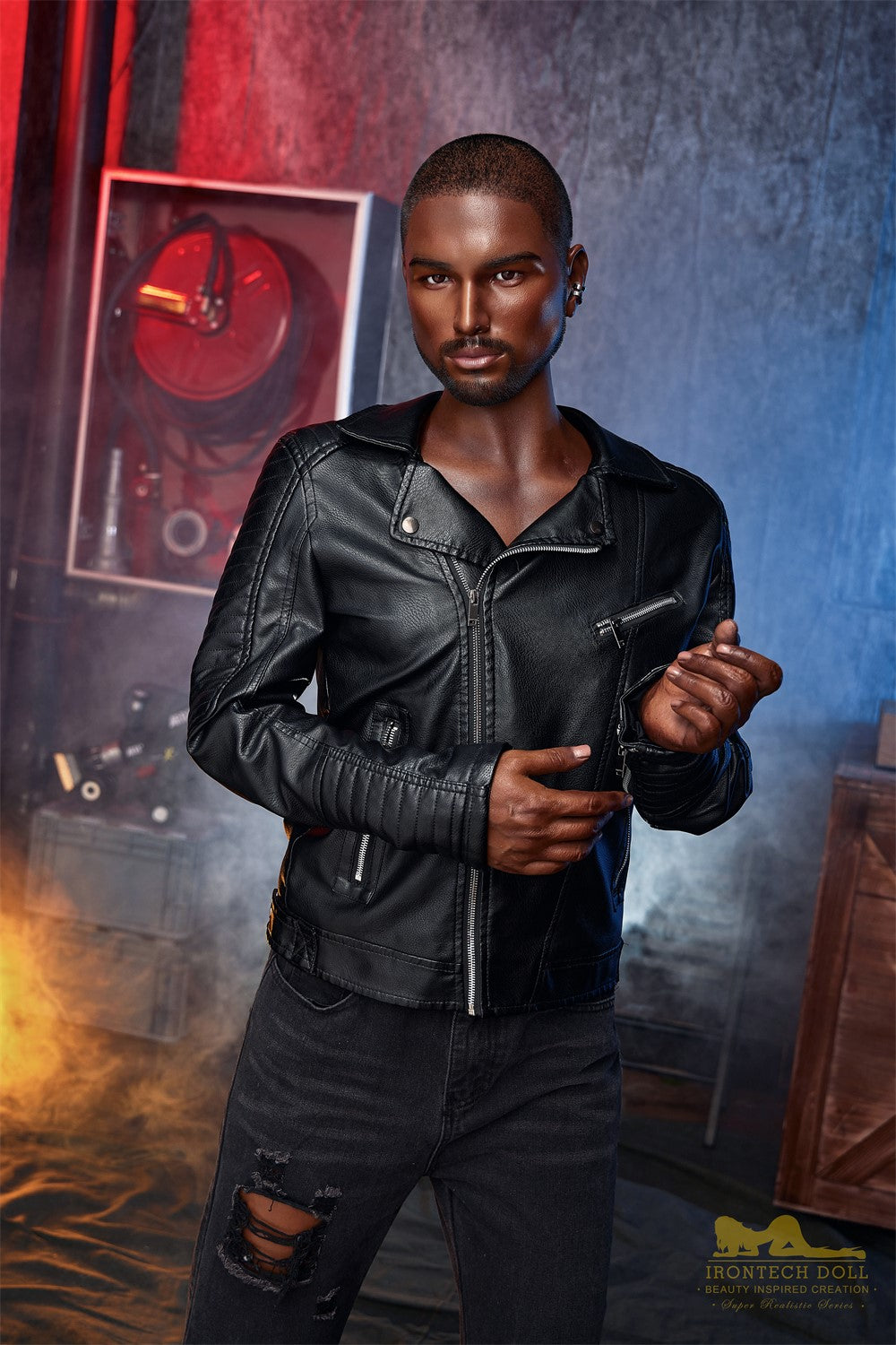 Kevin mannlig sexdukke (Irontech Doll 170 cm M1 silikon)