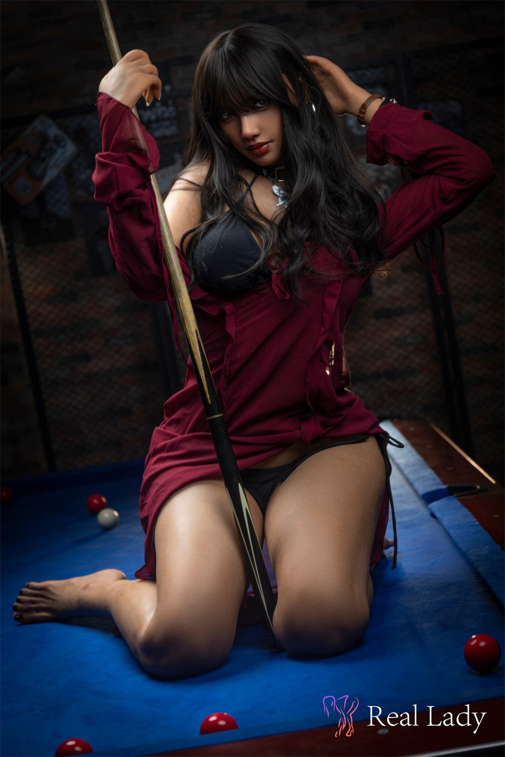Alaina sexdukke (Real Lady 170 cm C-cup S30 silikon)